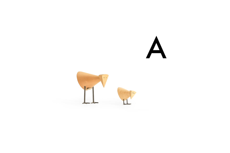 Wood with Wire Leg Bird Object/木製 バードオブジェ 置物 ミッドセンチュリー