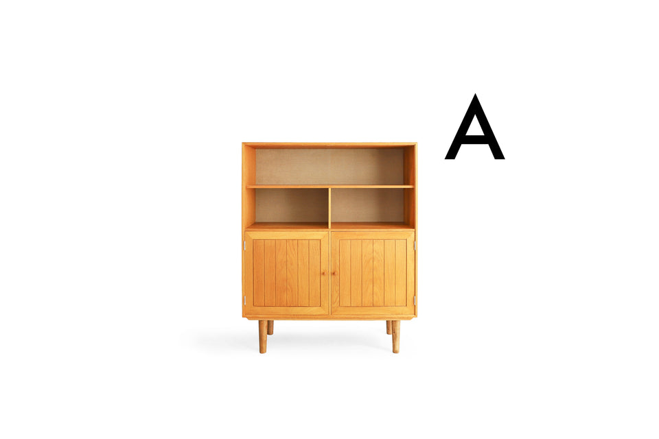 Oakwood Cabinet Bookcase Shelf HG Møbler Danish Vintage/デンマークヴィンテージ HGモブラー キャビネット ブックケース シェルフ 収納 北欧インテリア