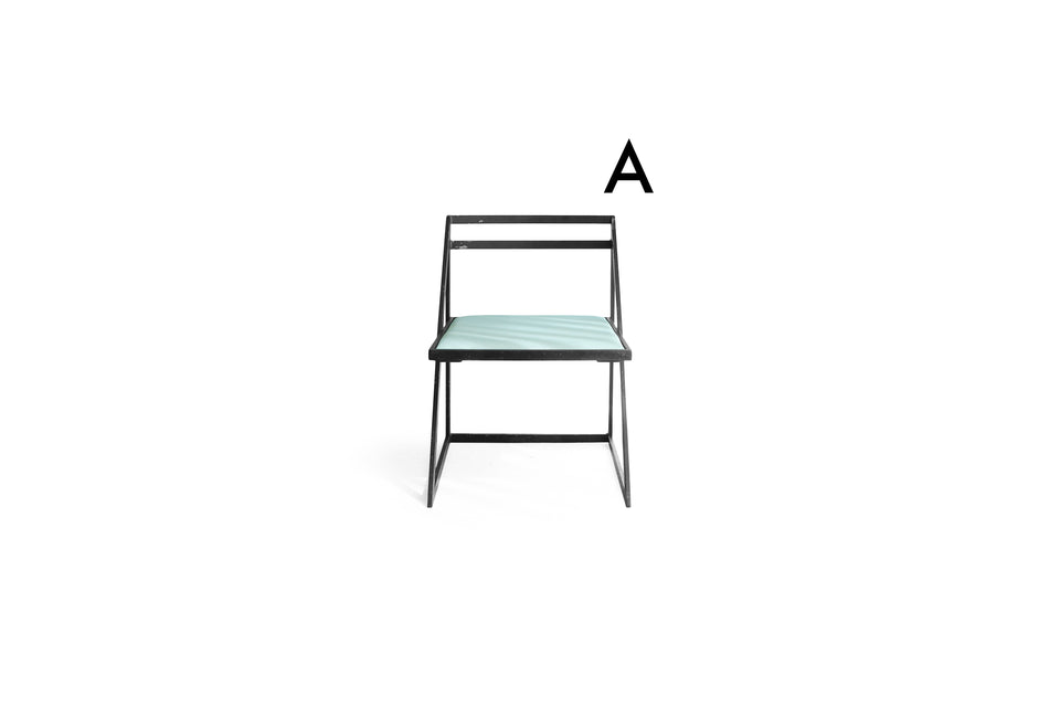 Vintage Iron Chair Postmodern Design/ヴィンテージ アイアンチェア ポストモダンデザイン