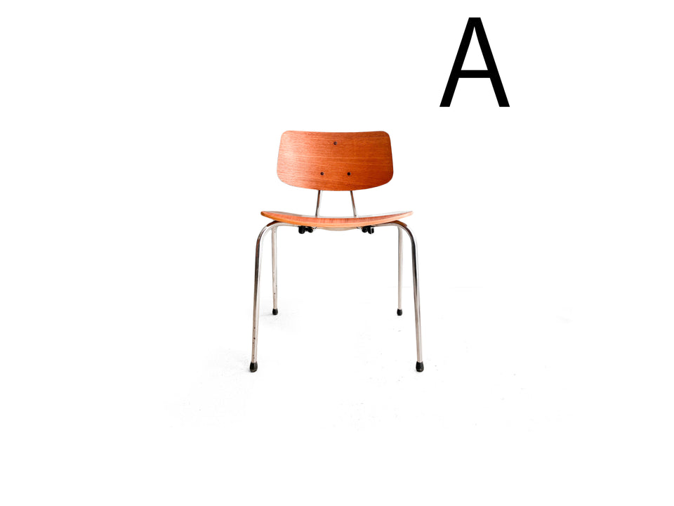 Danish Vintage Duba Møbelindustri Plywood Stacking Chair/デンマークヴィンテージ スタッキングチェア 椅子 プライウッド チーク 北欧家具