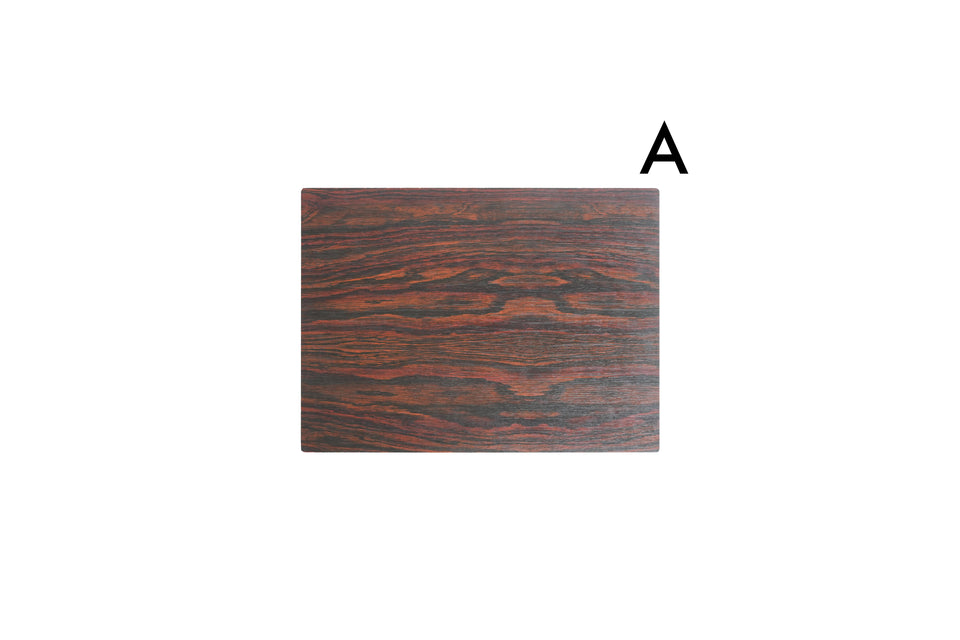 Danish Vintage Rosewood Pattern Placemat/デンマークヴィンテージ プレースマット ローズウッド調