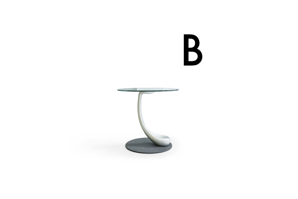 Naos Papillon Glass Table Made in Italy/ナオス ガラステーブル イタリアンモダン