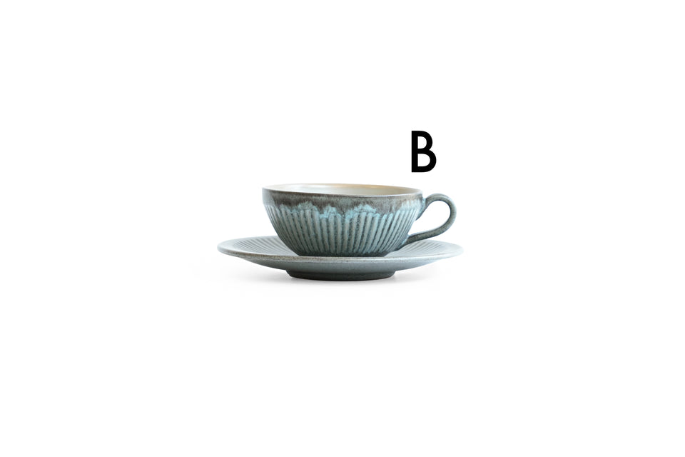 Danish Vintage Løvemose Gråsten Cup&Saucer Plate/ロウエモーズ カップ&ソーサー プレート 北欧ヴィンテージ食器