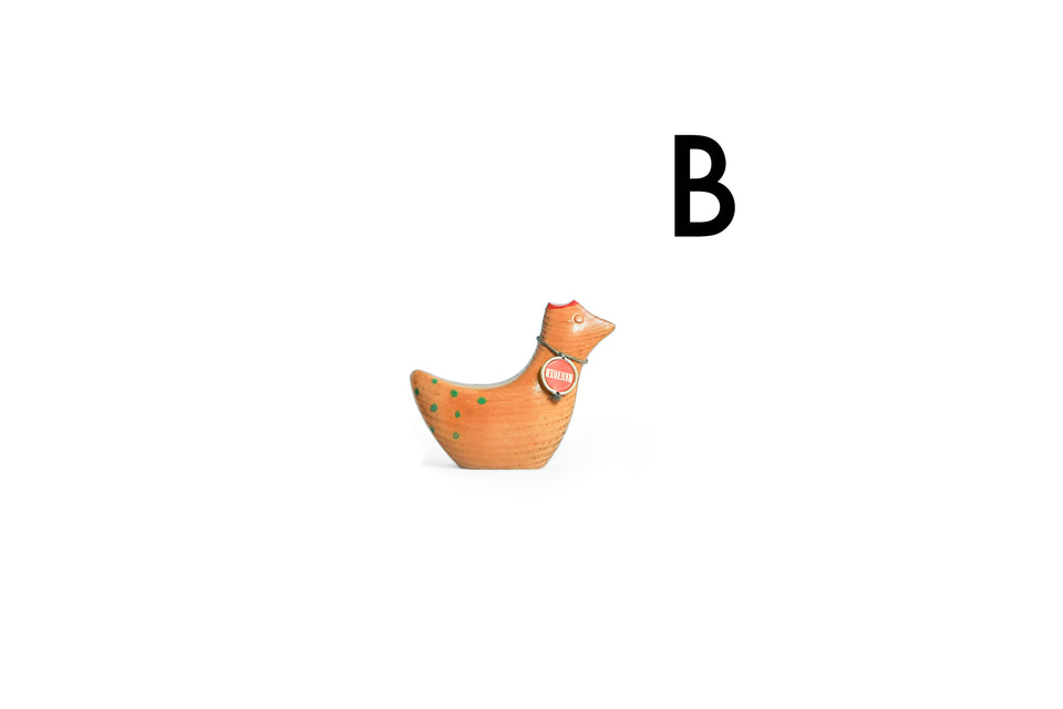 Swiss Vintage Wooden Toy Bird Antonio Vitali/アントニオ・ヴィターリ 木製玩具 ニワトリ ヒヨコ スイス ヴィンテージインテリア