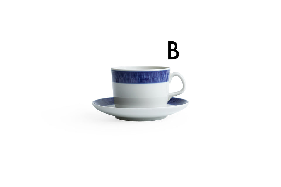 Rorstrand Koka Bla Tea Cup & Saucer Hertha Bengtson/ロールストランド コカ ブルー ティーカップ&ソーサー ヘルタ・ベングトソン