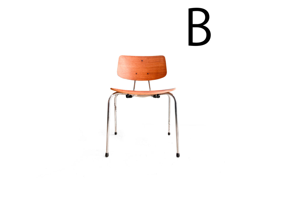 Danish Vintage Duba Møbelindustri Plywood Stacking Chair/デンマークヴィンテージ スタッキングチェア 椅子 プライウッド チーク 北欧家具