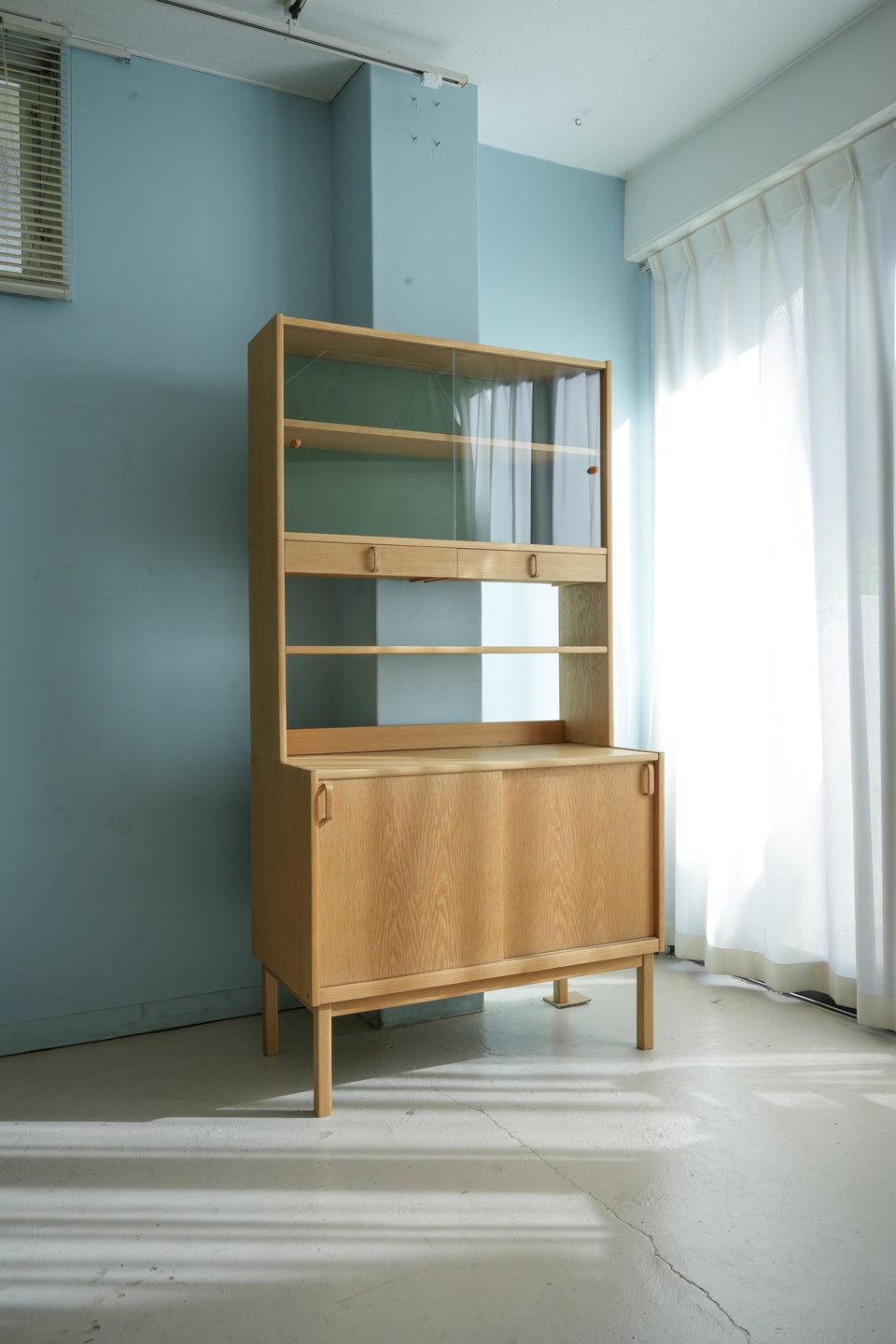 Bodafors Glass Cabinet Shelf Swedish Vintage/スウェーデンヴィンテージ ボダフォース ガラスキャビネット シェルフ 北欧家具