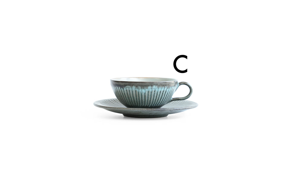 Danish Vintage Løvemose Gråsten Cup&Saucer Plate/ロウエモーズ カップ&ソーサー プレート 北欧ヴィンテージ食器