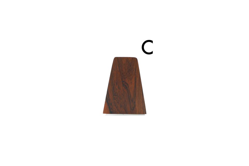 Danish Vintage Wooden Bookend Rosewood Teakwood/デンマークヴィンテージ ブックエンド 本立て ローズウッド材 チーク材 北欧インテリア