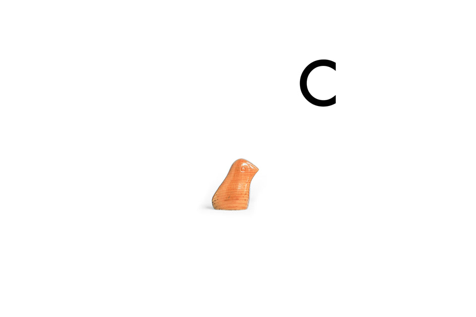 Swiss Vintage Wooden Toy Bird Antonio Vitali/アントニオ・ヴィターリ 木製玩具 ニワトリ ヒヨコ スイス ヴィンテージインテリア