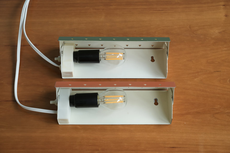 Danish Vintage E.S. Horn Bedside Wall Lamp Type 564 Green / Orange / デンマークヴィンテージ ホーン ウォールランプ