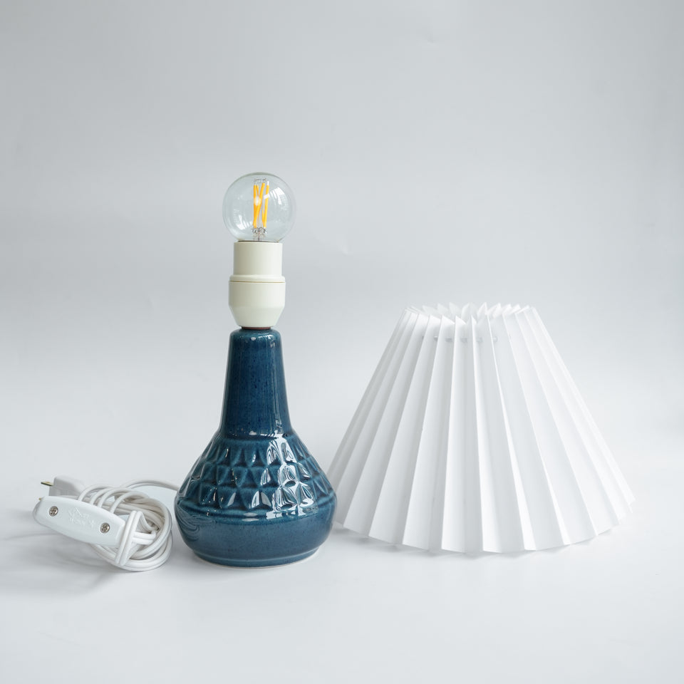 Søholm Model 3323 Table Lamp Blue Einar Johansen/テーブルランプ デンマークヴィンテージ スーホルム エイナー・ヨハンセン 北欧インテリア