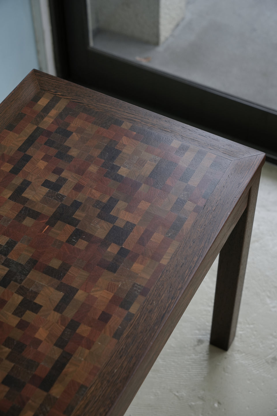 Tranekær Furniture Wenge Mosaic Side Table Danish Vintage / トラネケア ウェンジ モザイク サイドテーブル デンマークヴィンテージ