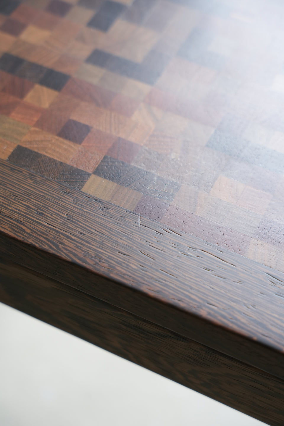 Tranekær Furniture Wenge Mosaic Side Table Danish Vintage / トラネケア ウェンジ モザイク サイドテーブル デンマークヴィンテージ
