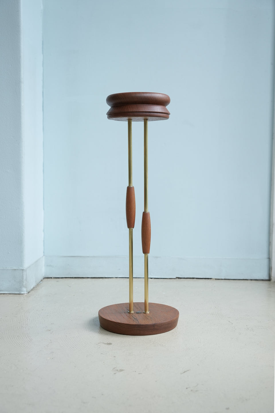 Danish Vintage Teak Side Tray Stand/デンマークヴィンテージ サイドトレイスタンド