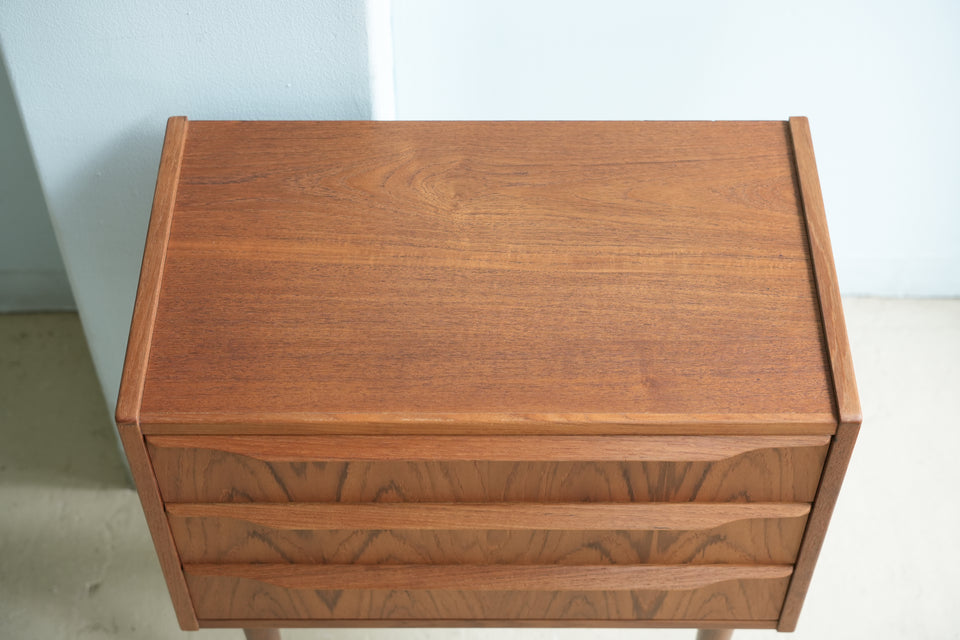 Danish Vintage Teak 3drawer Small Chest/デンマークヴィンテージ スモールチェスト 3段