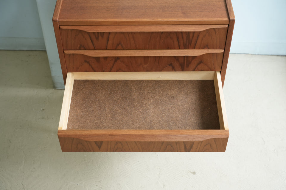 Danish Vintage Teak 3drawer Small Chest/デンマークヴィンテージ スモールチェスト 3段
