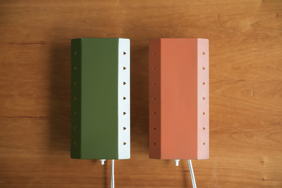 Danish Vintage E.S. Horn Bedside Wall Lamp Type 564 Green / Orange / デンマークヴィンテージ ホーン ウォールランプ