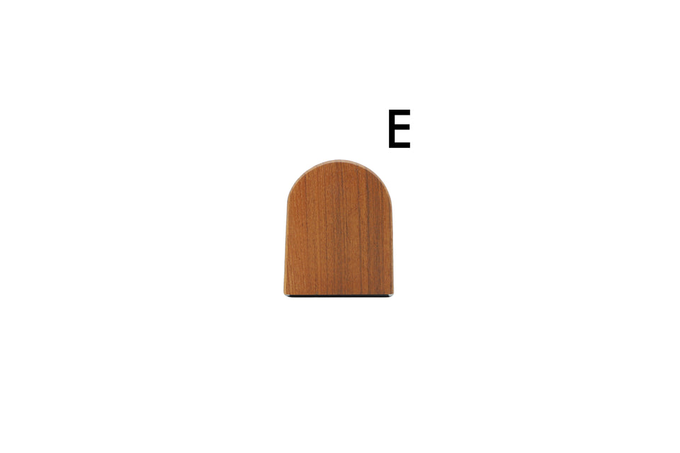 Danish Vintage Wooden Bookend Rosewood Teakwood/デンマークヴィンテージ ブックエンド 本立て ローズウッド材 チーク材 北欧インテリア