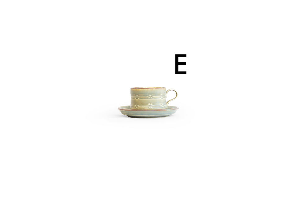 Jens H. Quistgaard RUNE Cup and Saucer/イェンス・クイストゴー ルーン カップ&ソーサー 北欧ヴィンテージ食器