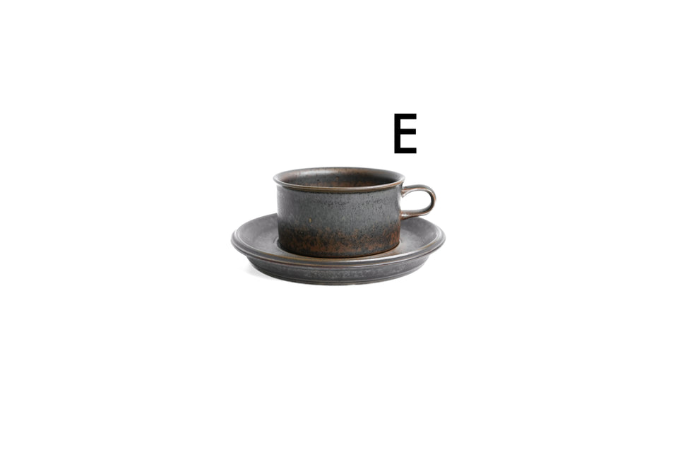 Vintage ARABIA Ruska Tea Cup and Saucer/アラビア ルスカ ティーカップ&ソーサー 北欧ヴィンテージ食器