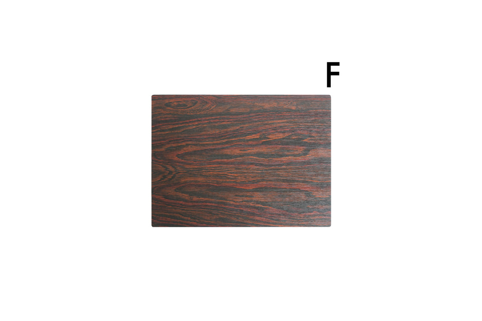 Danish Vintage Rosewood Pattern Placemat/デンマークヴィンテージ プレースマット ローズウッド調