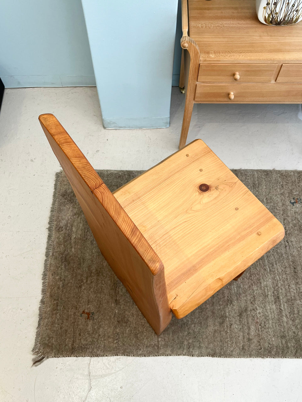 Solid Wood Chair/無垢材 チェア 椅子 飾り台