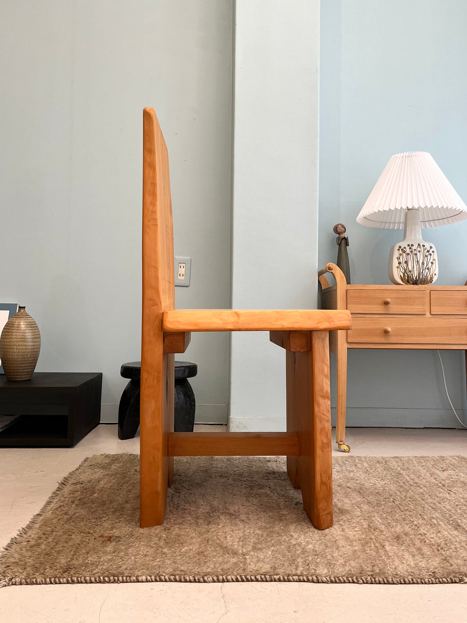 Solid Wood Chair/無垢材 チェア 椅子 飾り台