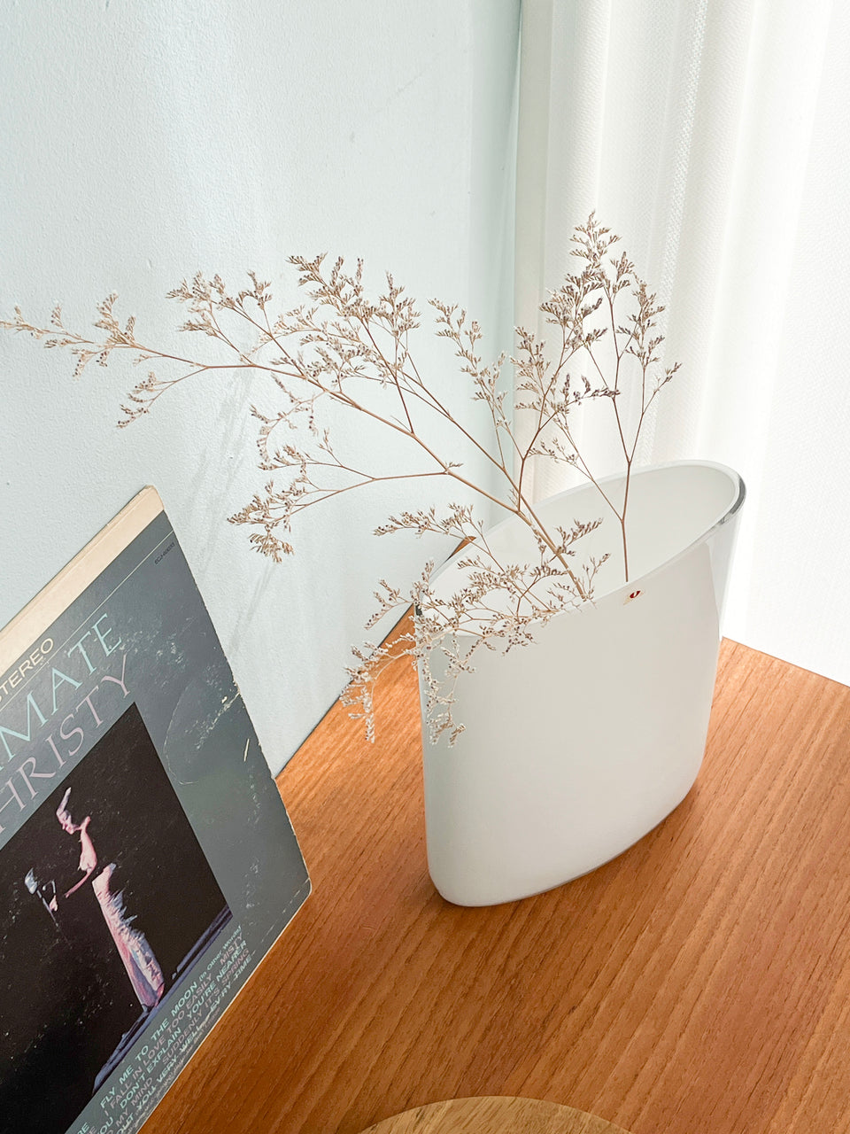 iittala Flower Vase Ovalis 3036 Tapio Wirkkala/イッタラ フラワーベース タピオ・ウィルカラ ガラス フィンランドヴィンテージ 北欧インテリア