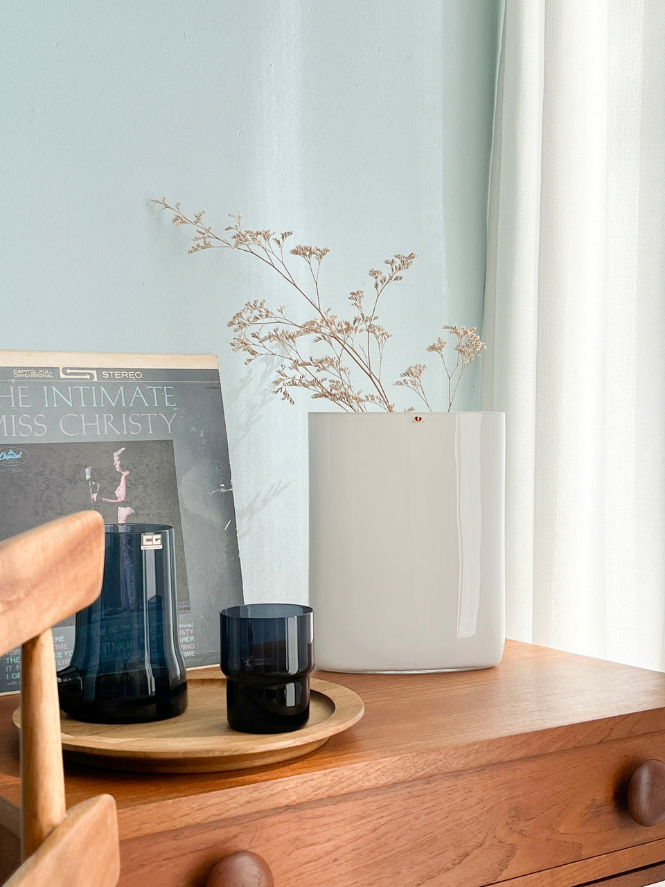 iittala Flower Vase Ovalis 3036 Tapio Wirkkala/イッタラ フラワーベース タピオ・ウィルカラ ガラス フィンランドヴィンテージ 北欧インテリア