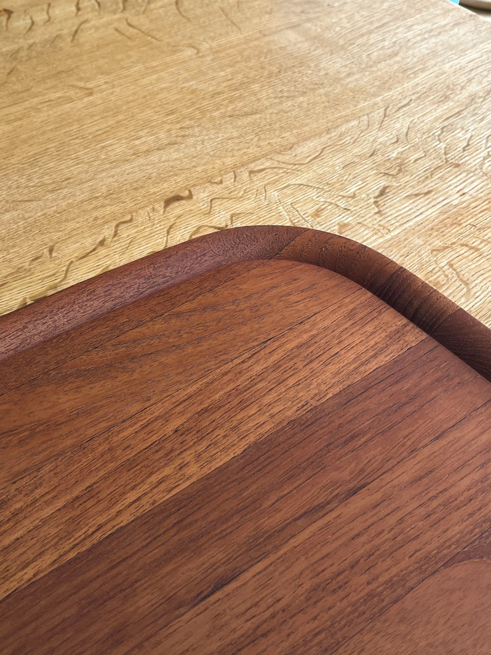 Danish Vintage Wooden Tray/デンマークヴィンテージ トレー お盆 チーク材 オーク材 北欧インテリア