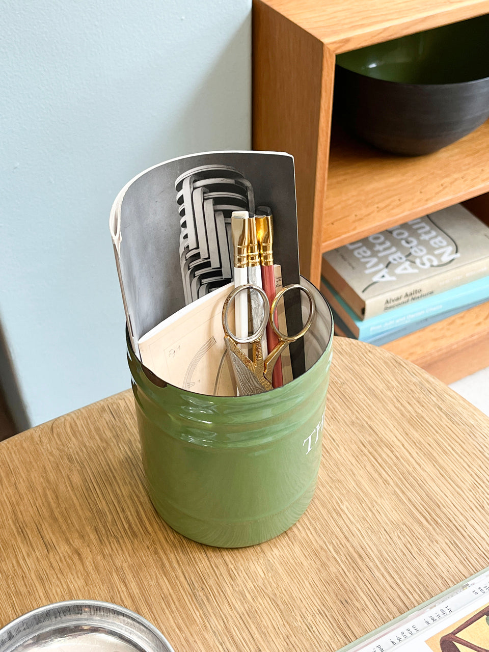 Dutch Vintage Enamel Canister/オランダヴィンテージ キャニスター ホーロー