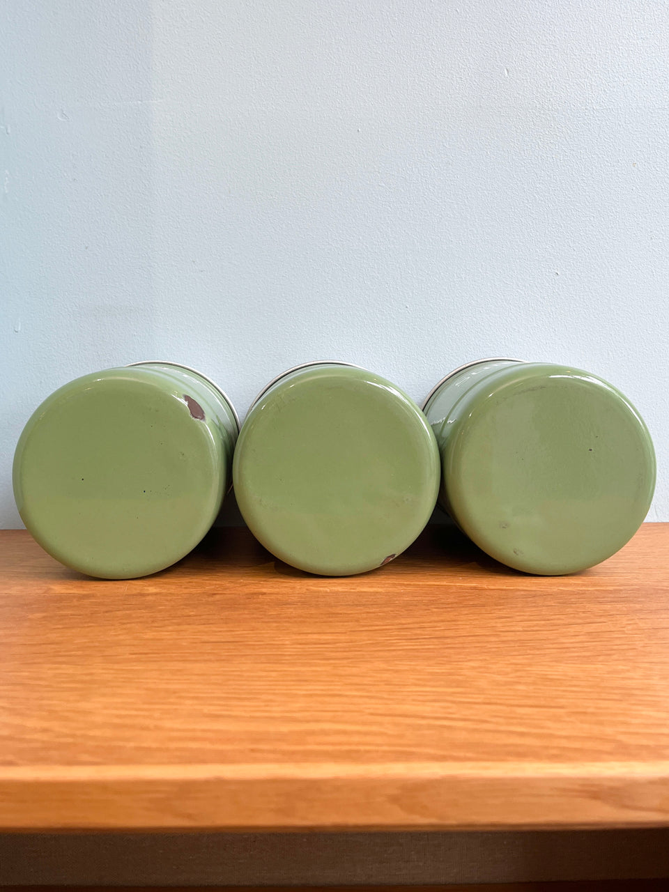 Dutch Vintage Enamel Canister/オランダヴィンテージ キャニスター ホーロー