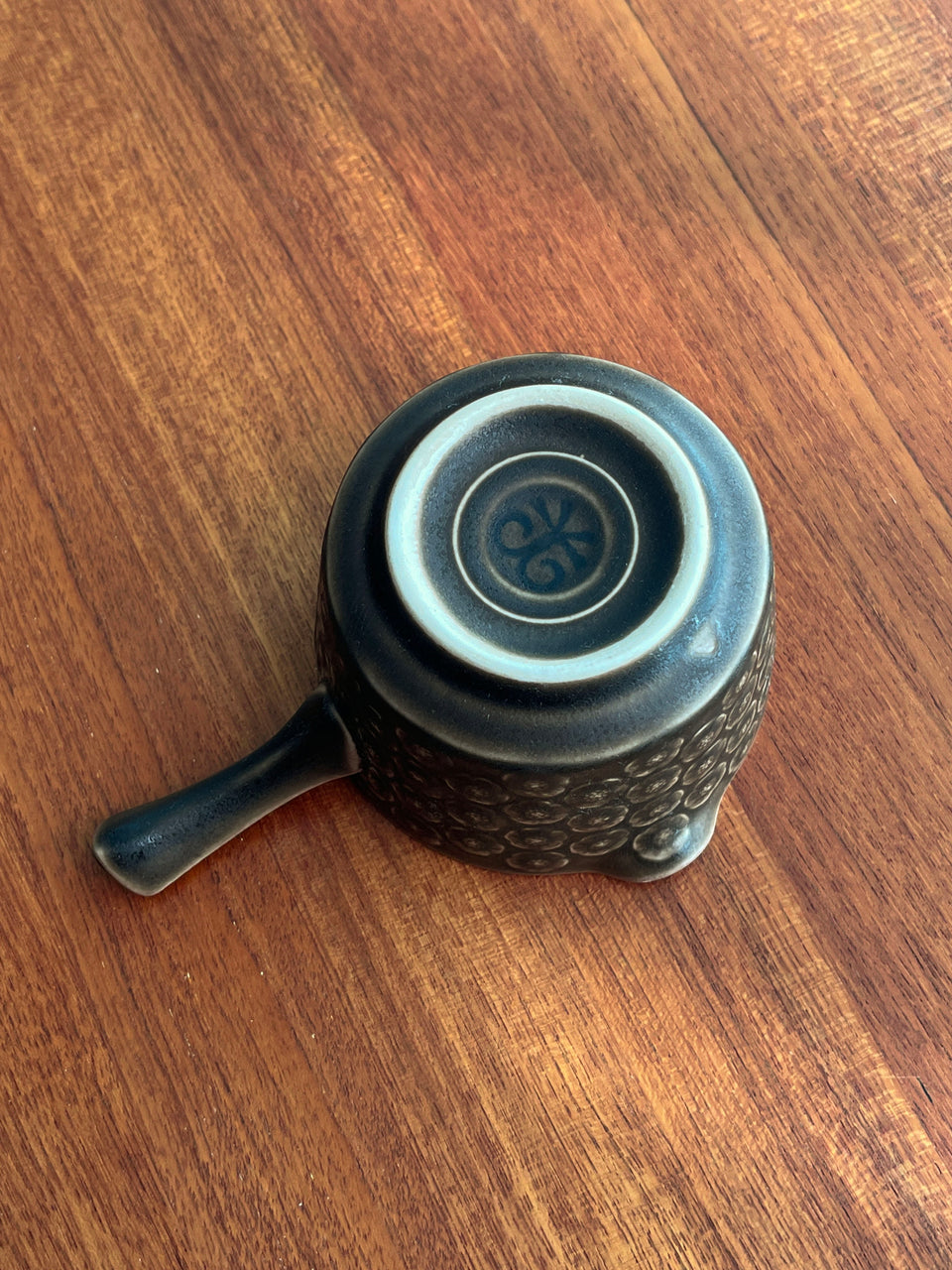 Kronjyden Blown Azur Umbra Jens H.Quistgaard/クロニーデン ブラウンアズール プレート ソースパン クイストゴー 北欧ヴィンテージ食器