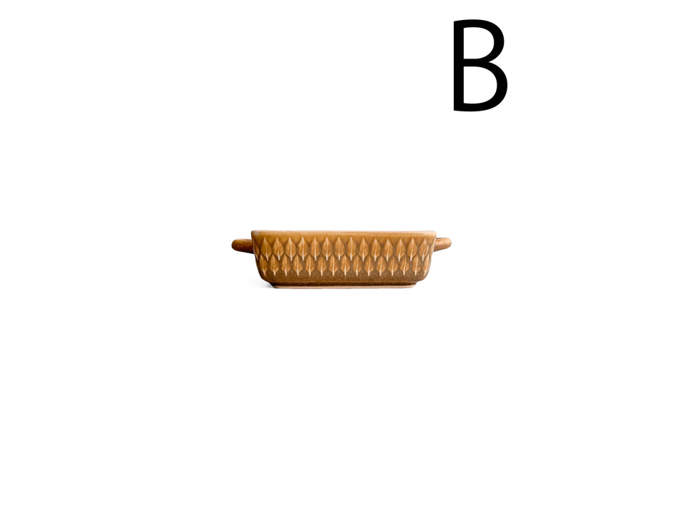 Kronjyden Relief Square Dish with Handle Jens H.Quistgaard/クロニーデン レリーフ スクエアディッシュ 角皿 クイストゴー 北欧ヴィンテージ食器