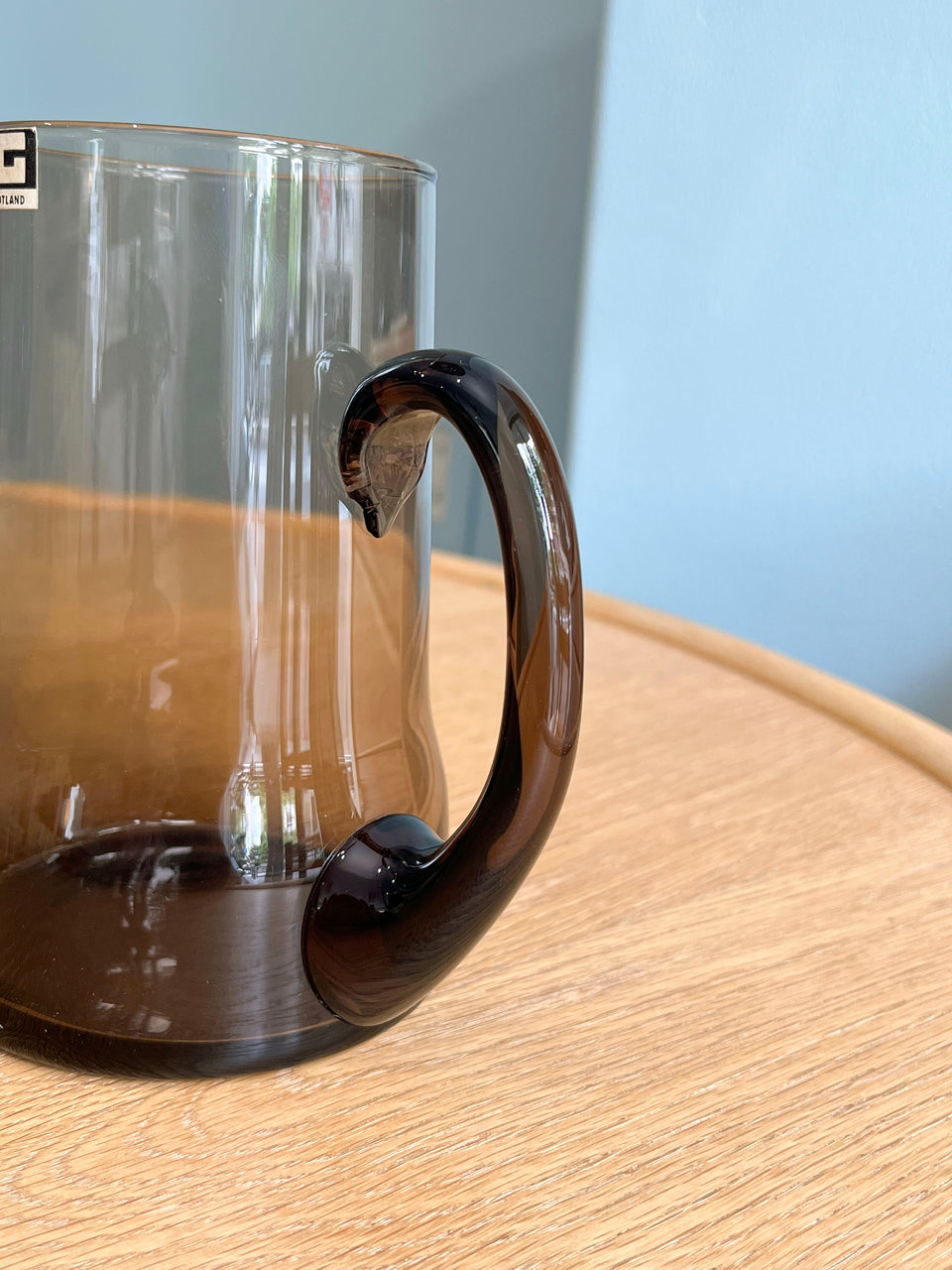 Scotland Vintage Caithness Glass Mug Domhnall O Broin/スコットランド ヴィンテージ ガラス ジョッキ マグ グラス