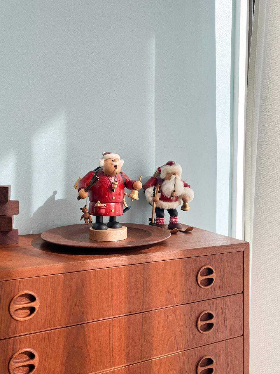 KWO Santa Claus Smoker Object/カー・ヴェー・オー 煙出し人形 サンタクロース クリスマス ドイツ 工芸品