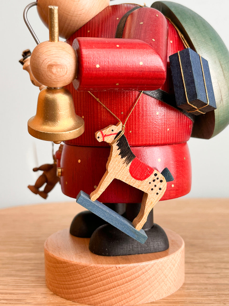 KWO Santa Claus Smoker Object/カー・ヴェー・オー 煙出し人形 サンタクロース クリスマス ドイツ 工芸品