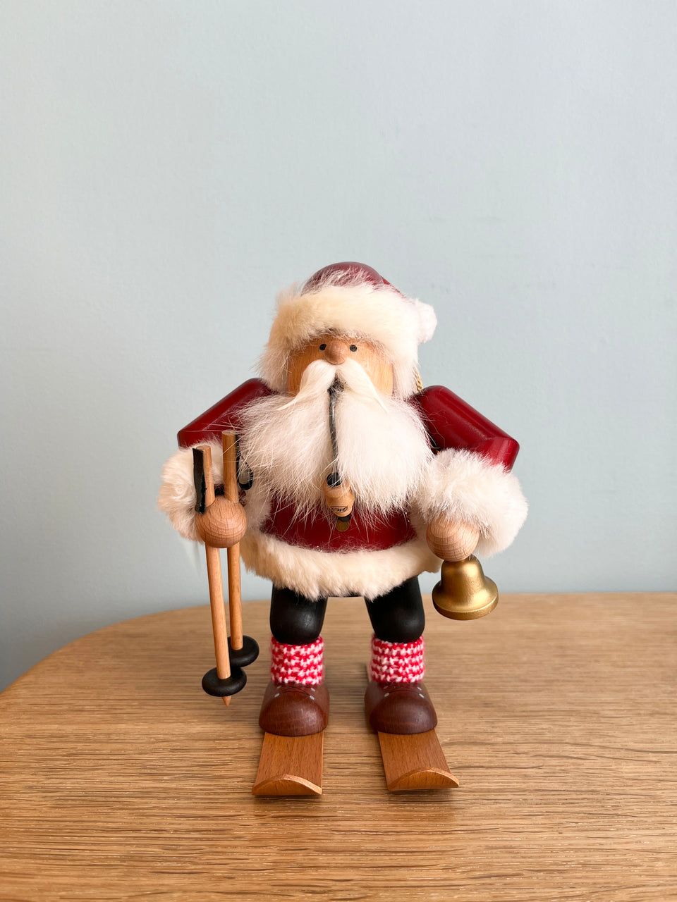 KWO Santa Claus Smoker Object/カー・ヴェー・オー 煙出し人形 サンタクロース クリスマス ドイツ 工芸品