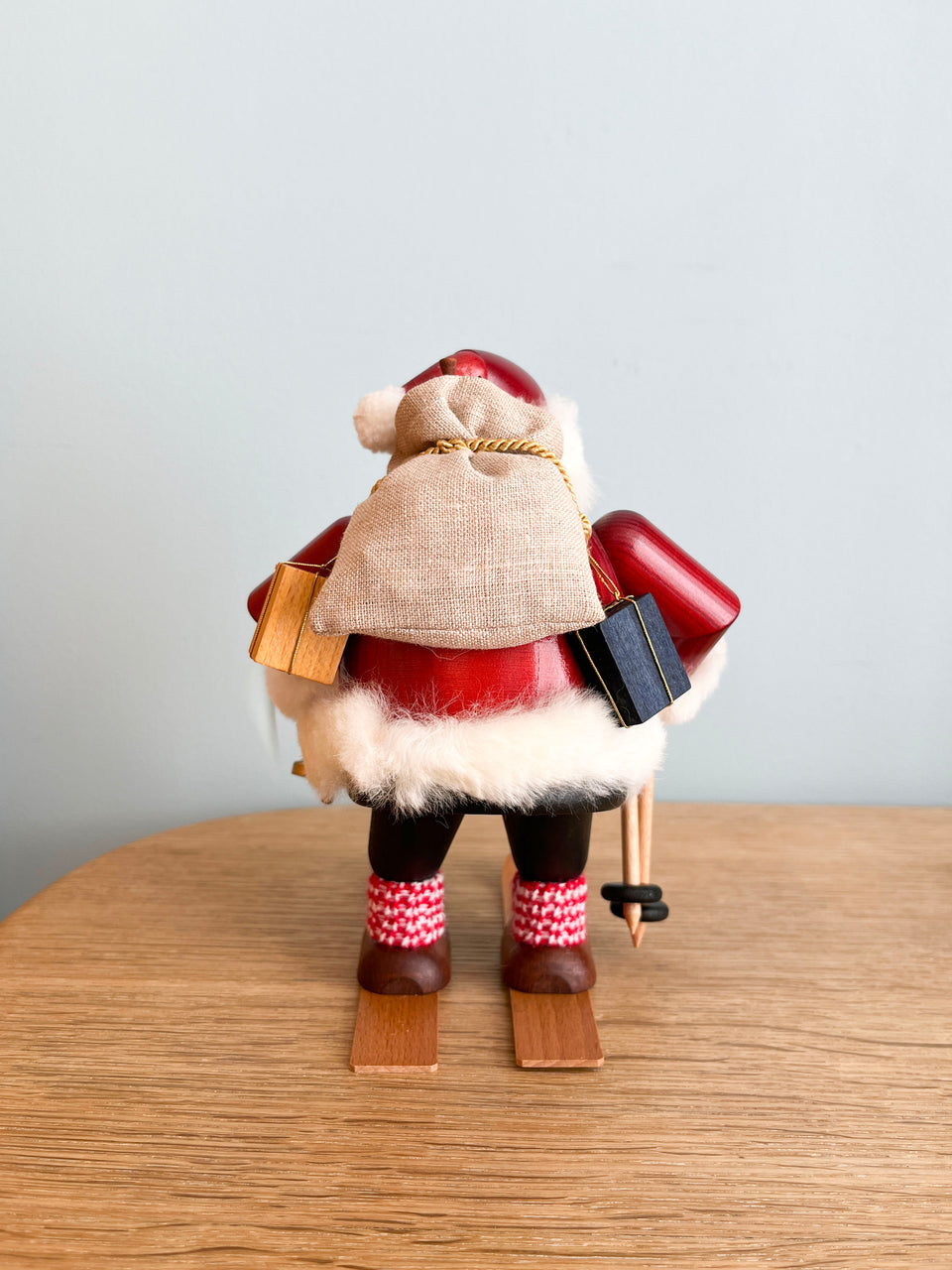 KWO Santa Claus Smoker Object/カー・ヴェー・オー 煙出し人形 サンタクロース クリスマス ドイツ 工芸品
