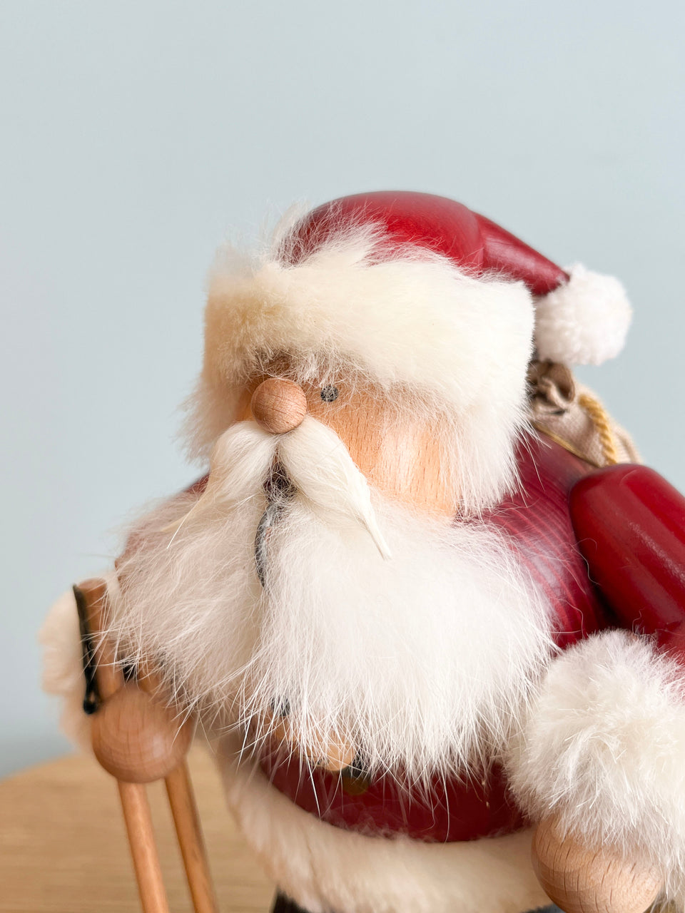 KWO Santa Claus Smoker Object/カー・ヴェー・オー 煙出し人形 サンタクロース クリスマス ドイツ 工芸品
