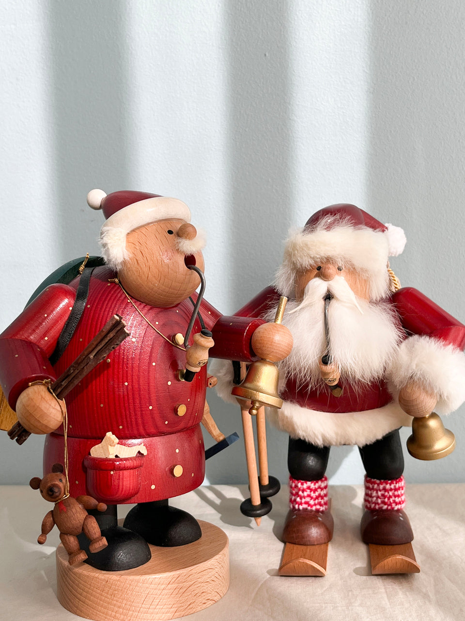 KWO Santa Claus Smoker Object/カー・ヴェー・オー 煙出し人形 サンタクロース クリスマス ドイツ 工芸品