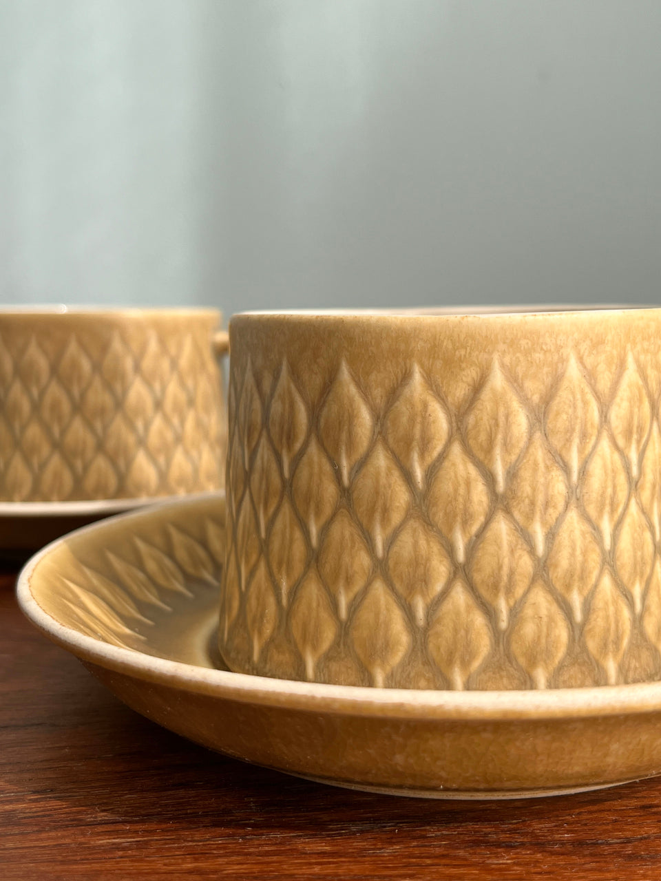 Jens H.Quistgaard Relief Cup and Saucer/イェンス・クイストゴー レリーフ カップ&ソーサー 北欧ヴィンテージ食器
