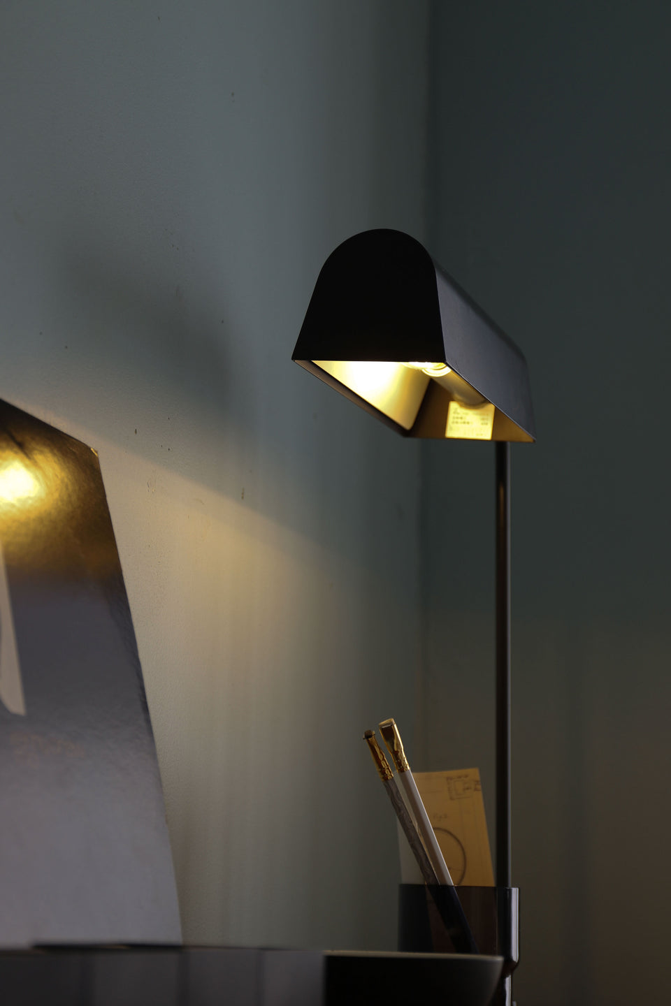 Japanese Vintage Bankers Desk Lamp/ジャパンヴィンテージ バンカーズデスクランプ 間接照明 インダストリアル ポストモダン