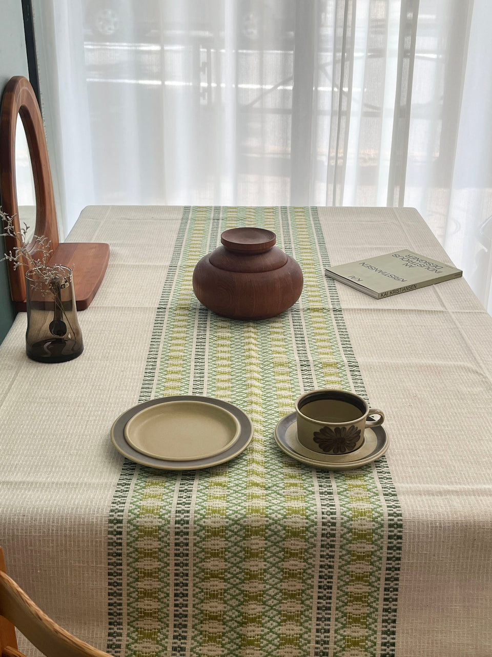 Scandinavian Vintage Cloth Fabric Interior/ヴィンテージ ファブリック テーブルクロス カーテン 北欧インテリア