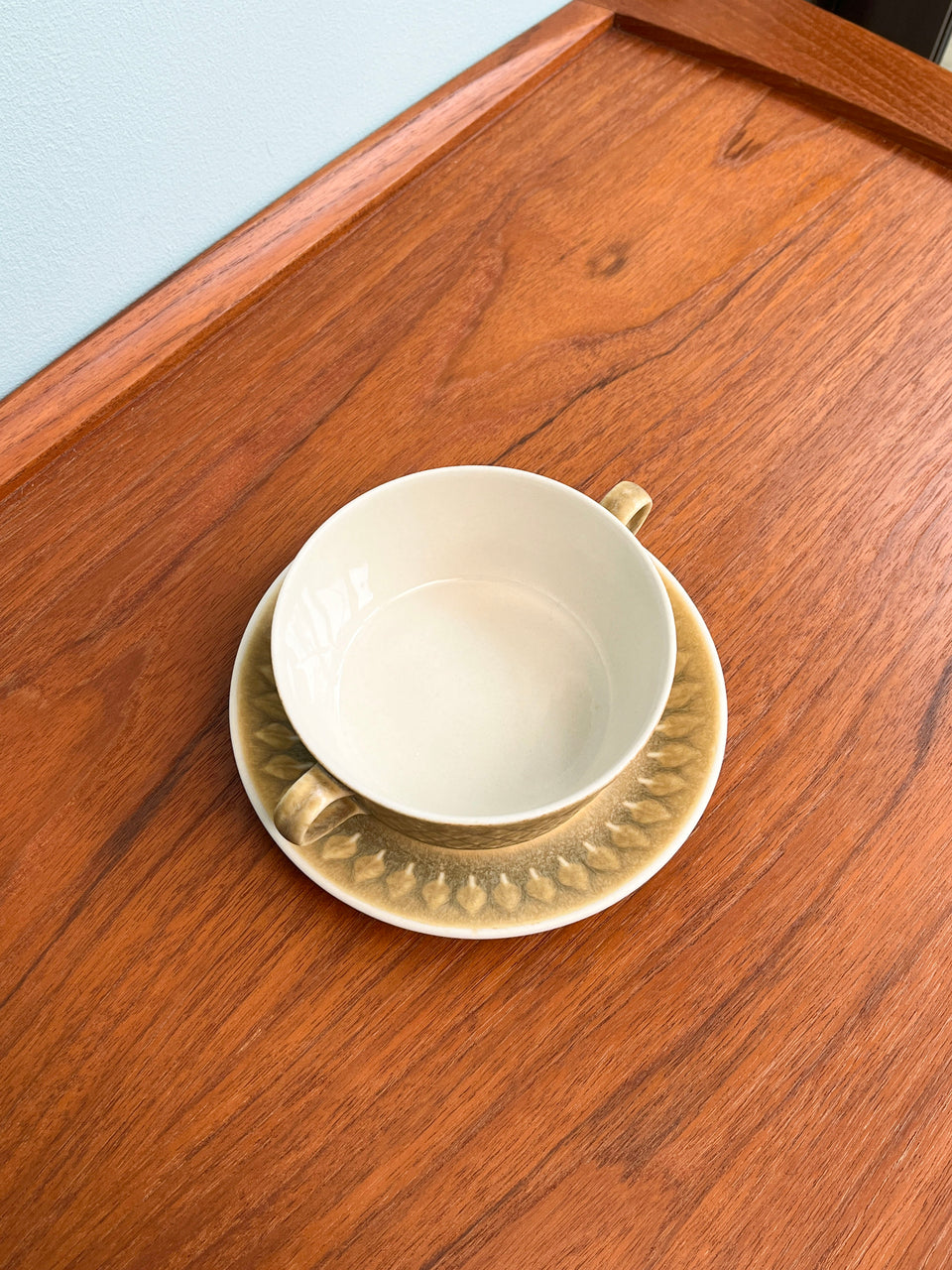 Jens H.Quistgaard Relief Cup and Saucer/イェンス・クイストゴー レリーフ カップ&ソーサー 北欧ヴィンテージ食器