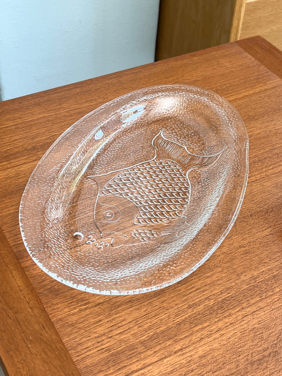 Swedish Glass Kosta Boda/コスタボダ ガラス ボウル プレート 北欧インテリア