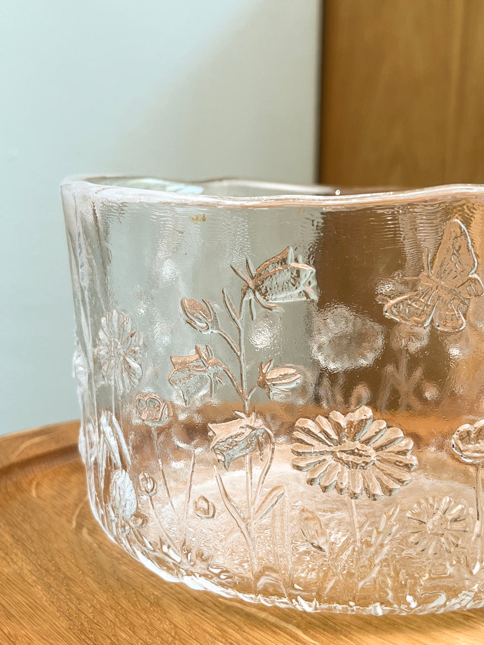 Swedish Glass Kosta Boda/コスタボダ ガラス ボウル プレート 北欧インテリア