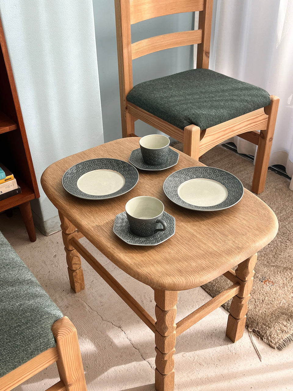 Jens H.Quistgaard Blue Azur/イェンス・クイストゴー アズール カップ&ソーサー プレート 北欧ヴィンテージ食器