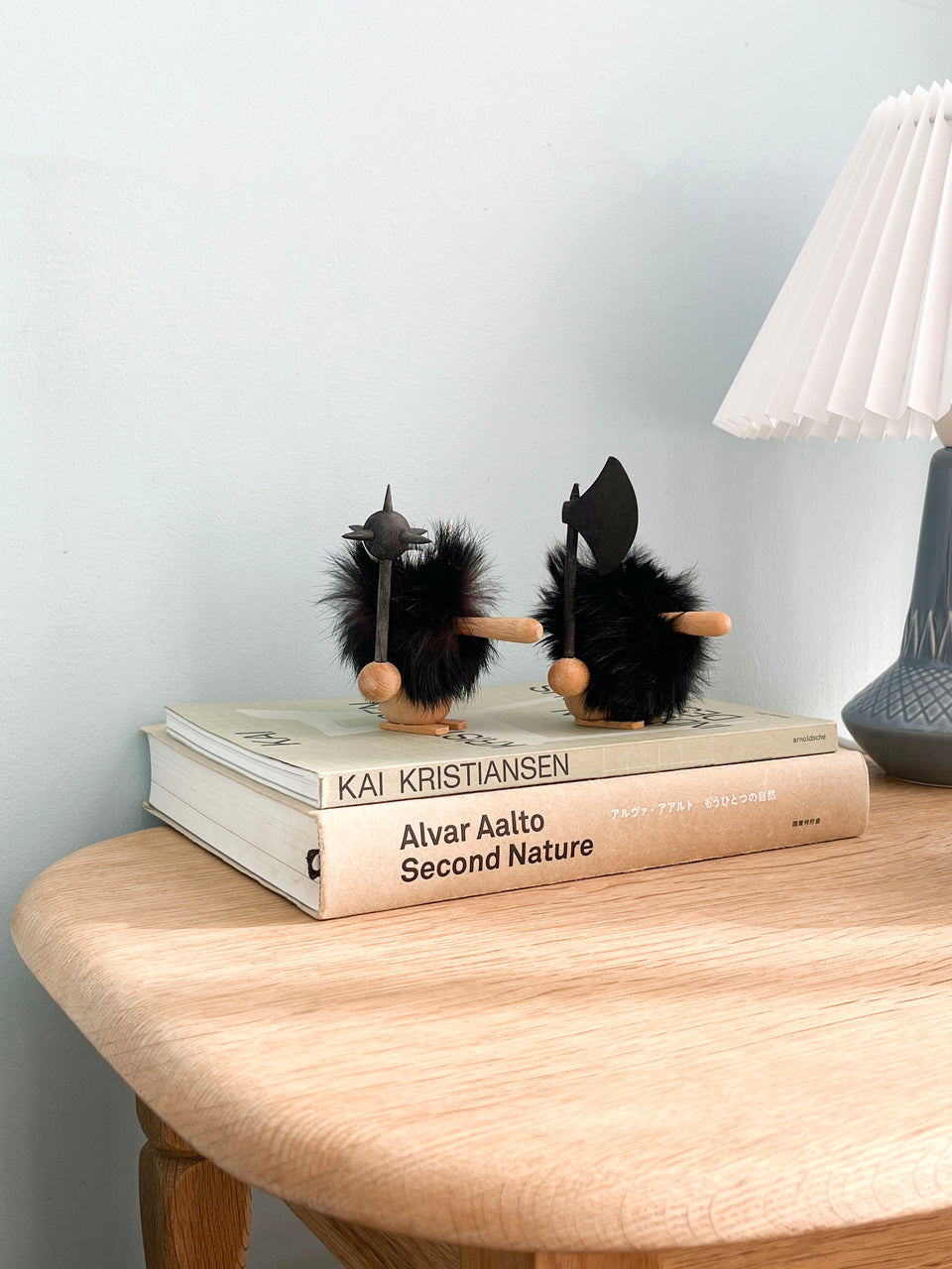 Danish Vintage Small Wooden Viking Objet/デンマークヴィンテージ 木製 ヴァイキング オブジェ 人形 北欧インテリア